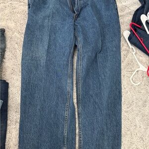 Levi's Blue Straight Jeans Classic Style